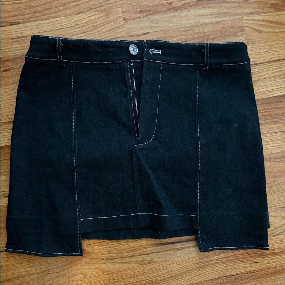Denim Mini Skirt